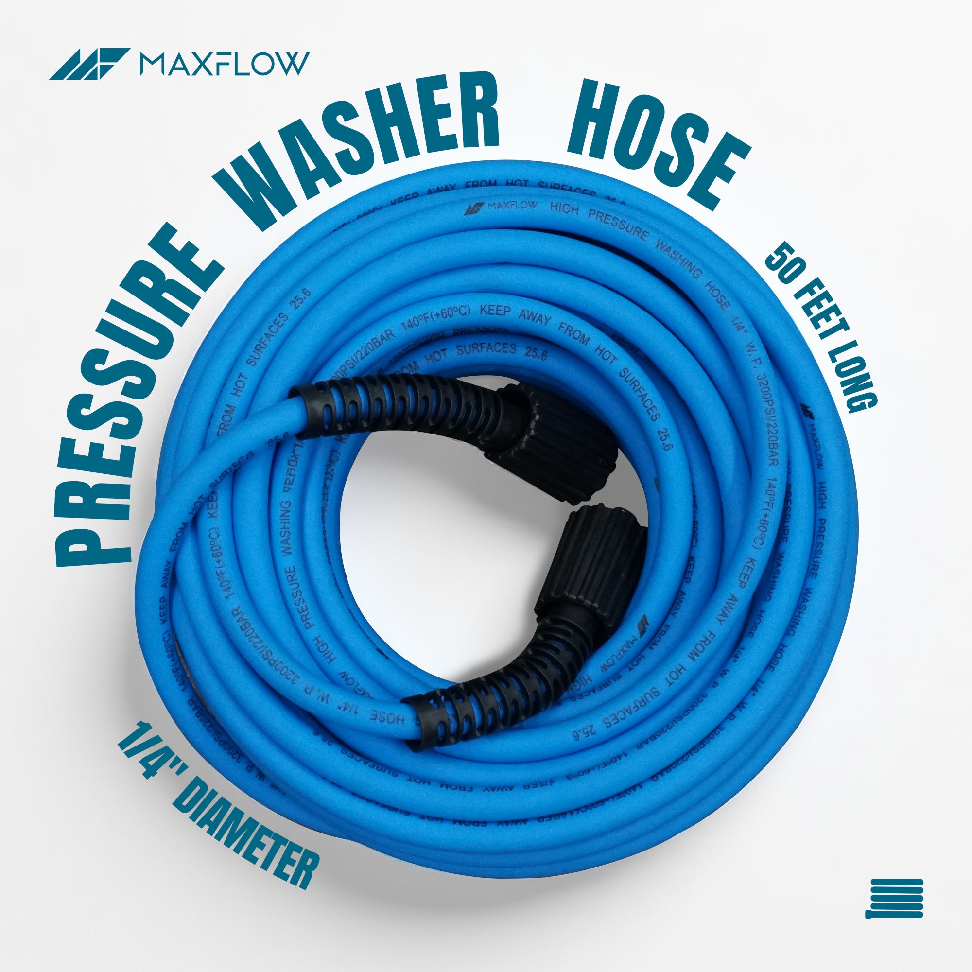 Pressure Washer Hose 50' x 1/4"