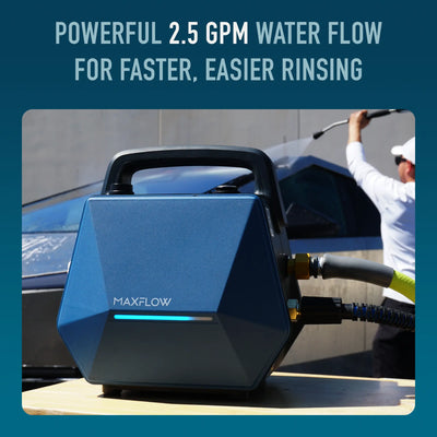 2.5 GPM Electric Pressure Washer -MaxFlow MPro 25 Gen 2 For Faster Easier Rinsing When Auto Detailing