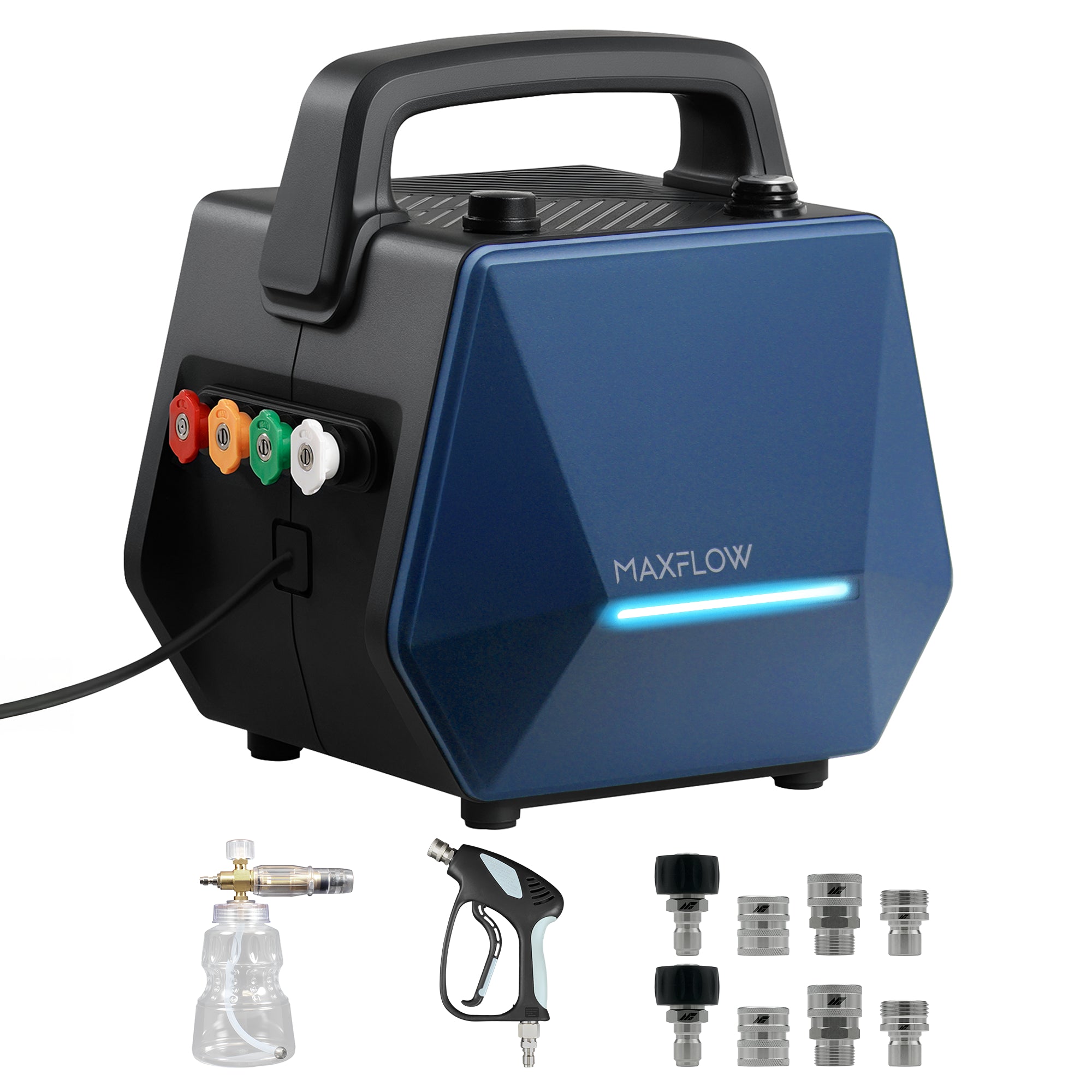 MPro 25 Gen 2 - Bare Unit, Short Spray Gun, Foam Cannon & Quick Connects