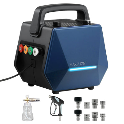 MPro 25 Gen 2 - Bare Unit, Short Spray Gun, Foam Cannon & Quick Connects