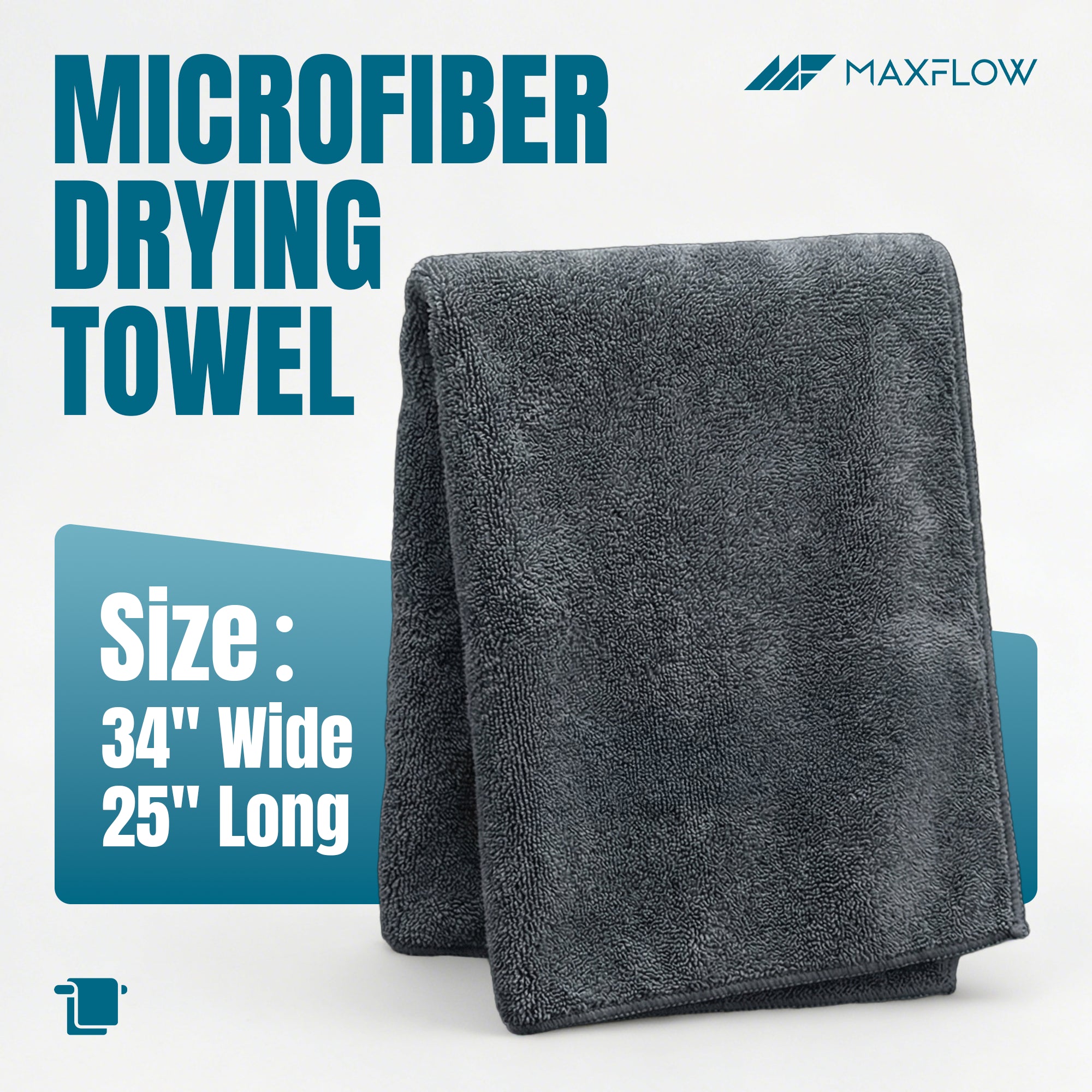 Microfiber Drying Towel 34" x 25"