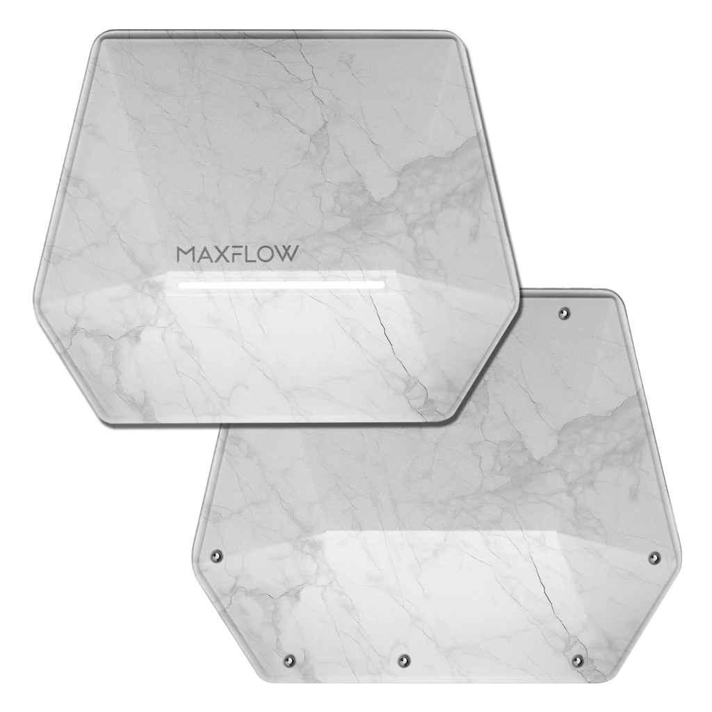 Glacier Marble Plates